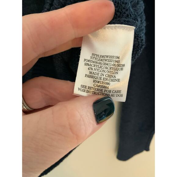 Z Supply VACAY Navy Sweater Size medium - Picture 3 of 6